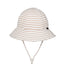 Bedhead Toddler Bucket Hat Natural Stripe for 6 to 12 Months 47cm
