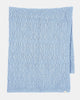 Toshi Organic Cotton Baby Blanket Bowie Bluebell