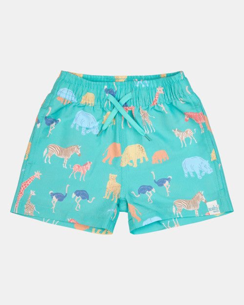 Toshi Swim Board Shorts Congo Seagrass Size 4