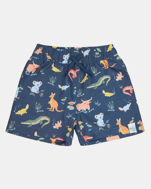 Toshi Swim Boardshort Kakadu Moonlight Size 4
