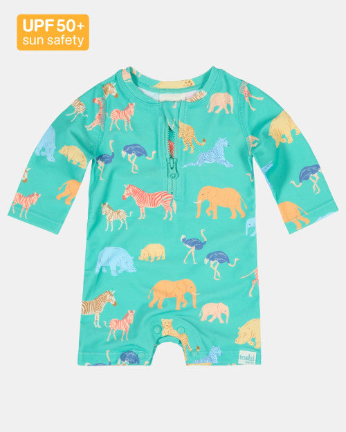 Toshi Swim Onesie Congo Seagrass Size 1