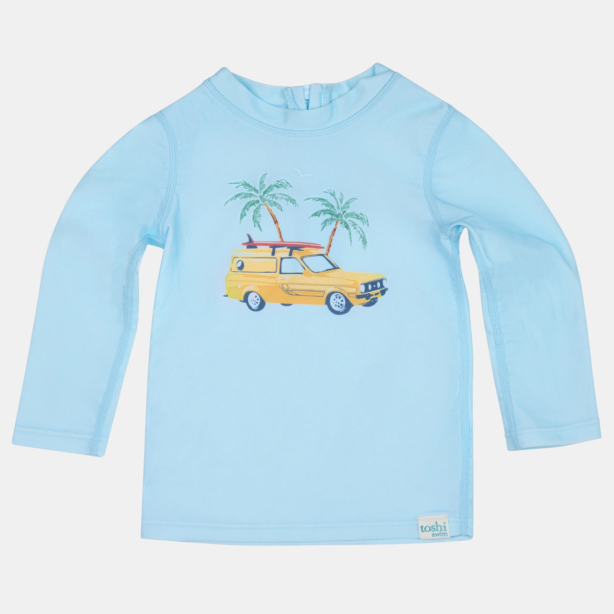 Toshi Swim Rashie Swell Seekers Sky Size 1