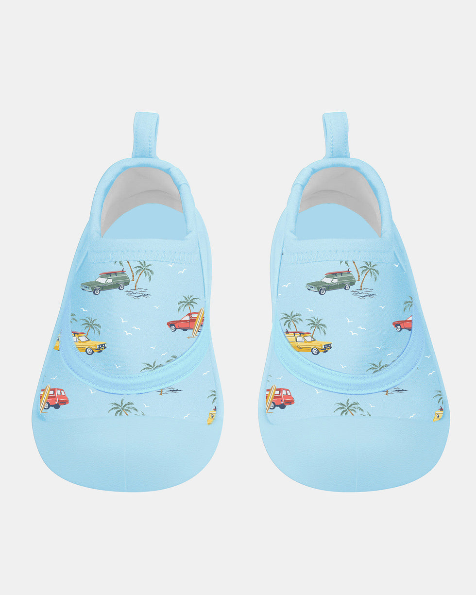 Toshi Reef Booties Non Slip Water Shoe Swell Seekers Sky Size 5