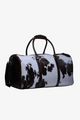Heartbeat Trail Cowhide Duffle Bag