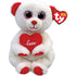 Ty Beanie Bellies Desi Valentine's Teddy Bear