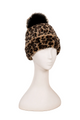 Essence Adult Leopard Print Beanie Hat