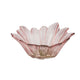 Coast to Coast Home Phoebe Glass Bowl Pink/Olive