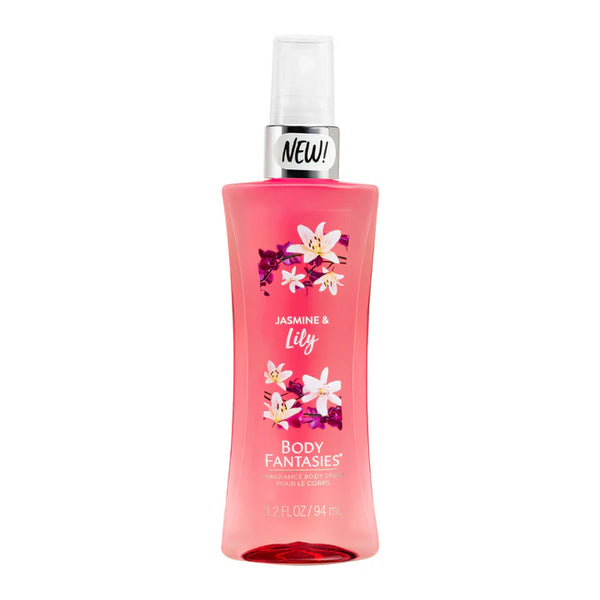 Body Fantasies Body Spray Jasmine & Lily 94Ml