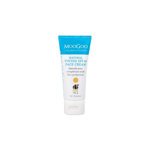 MooGoo SPF 40 Tinted Face Cream 50g