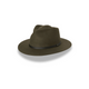 TSD Universal Wide Brim Fedora - Goodwin Olive Medium