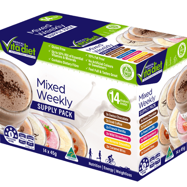 Vita Diet Shake Mixed Weekly 14PK