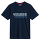 Wolverine Classic S/S Stripes Graphic Tee Navy