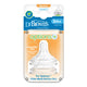 Dr. Brown's Options+ Wide Neck Silicone Teats Level 2, 2 Pack