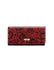 Serenade Leather Rose Buds Large  Patent Leather Wallet With Rfid