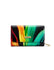Serenade Leather Flame Medium Patent Leather Wallet With Rfid