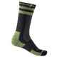 Wicktx Coolmax Mid Length Socks Yellow Black Sizes 4 To 6