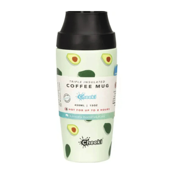 Cheeki Coffee Mug Avocado - 450mL