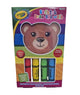 Crayola Bathtub Draw and Wash Crayons with Mitt Kids Bath Toy 27G