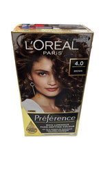 L'Oréal Préférence Permanent Hair Colour - #4 Tahiti Dark Brown