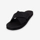 Indosole Women's Cross Sandal Black Size 6 to 7