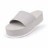 Indosole Women’s Platform Slide Sneaker Sea Salt Sea Salt Sole 8 to 9