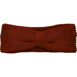 Black Ice Fleur Headband Burgundy