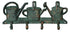 Mr Gecko Hanger Water Can Wall Hook