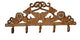 Mr Gecko Butterfly Design Wall-Mounted 5-Hook Hanger