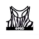 PSD Zebra Sports Bra