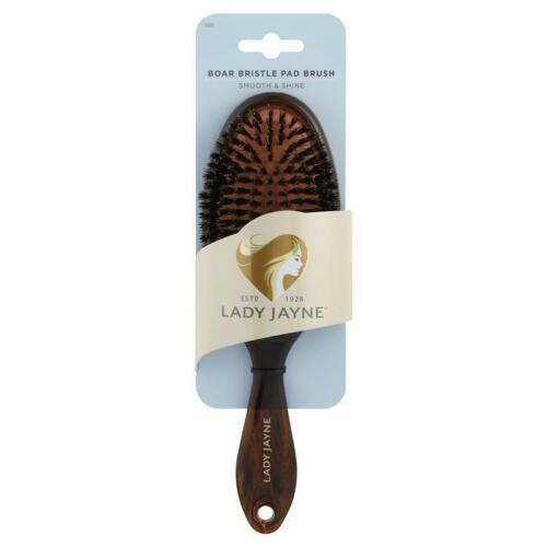 Lady Jayne Boar Bristle Pad Brush - Large