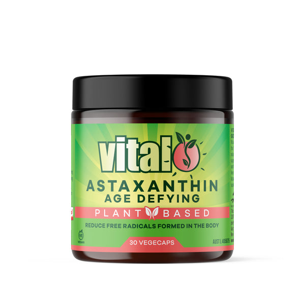 Vital Astaxanthin Age Defying 30 Vege Capsules