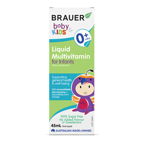 Brauer Baby & Kids Liquid Multivitamins Infant 45ML