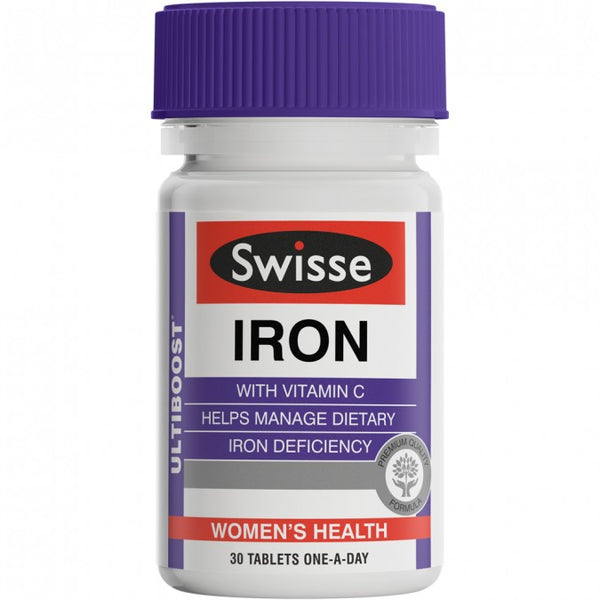 Swisse Ultiboost Iron 30 Tablets