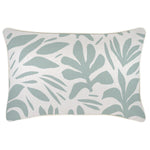 Escape to Paradise Cushion Cover With Piping Tahiti Seafoam 35CM x 50CM