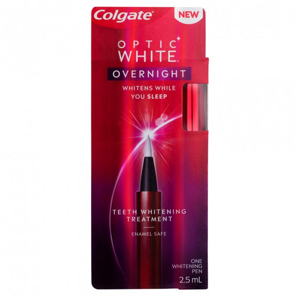 Colgate Optic White Overnight Teeth Whitening Treatment Pen 2.5ml