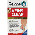 Caruso's Veins Clear Tabs 30