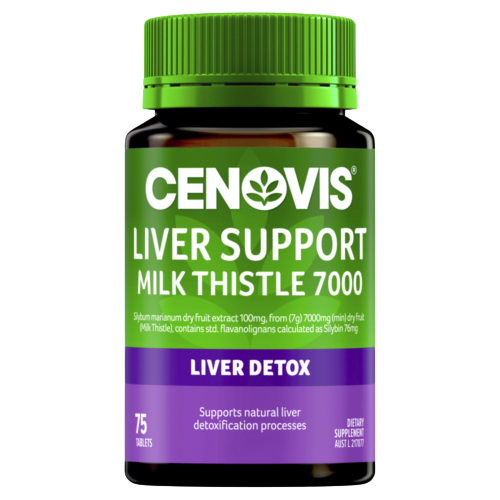 Cenovis Liver Support Milk Thistle 7000 75 Tablets