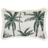 Escape to Paradise Cushion Cover Coastal Fringe Palm Tree Paradise Natural 35CM x 50CM
