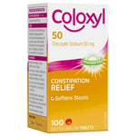 Coloxyl 50MG Tabs 100