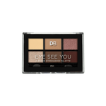 Designer Brands Mineral Eyeshadow 6 Shade Palette Coco Loco