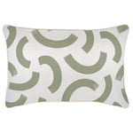 Escape to Paradise Cushion Cover With Piping Muse Sage 35CM x 50CM