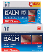 Neat Feat Foot & Heel Balm Cream 75 g Twin Pack