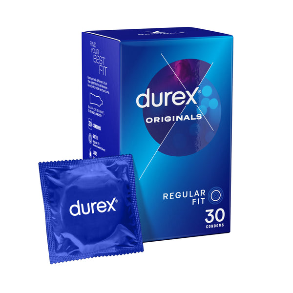 Durex Regular Condoms 30Pk