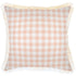 Escape to Paradise Cushion Cover Coastal Fringe Ginglam Peach 45CM X 45CM