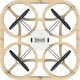 Airwood Cubee Wood Frame Drone Building Kit