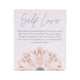 Splosh Amber Garden Self Love Ceramic Verse Plaque 12 X 14CM