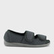 Homyped Anika Women's Comfort Slippers Dark Grey Size 10