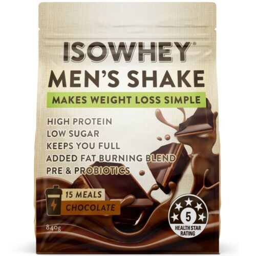 Isowhey Men's Shake Chocolate 840g