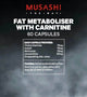 Musashi Fat Metaboliser Carnitine 60