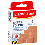 Elastoplast Heavy Fabric Waterproof Assorted Plasters 15 Pack